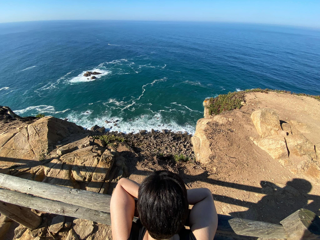 Looking out over the Atlantic at Cabo da Roca